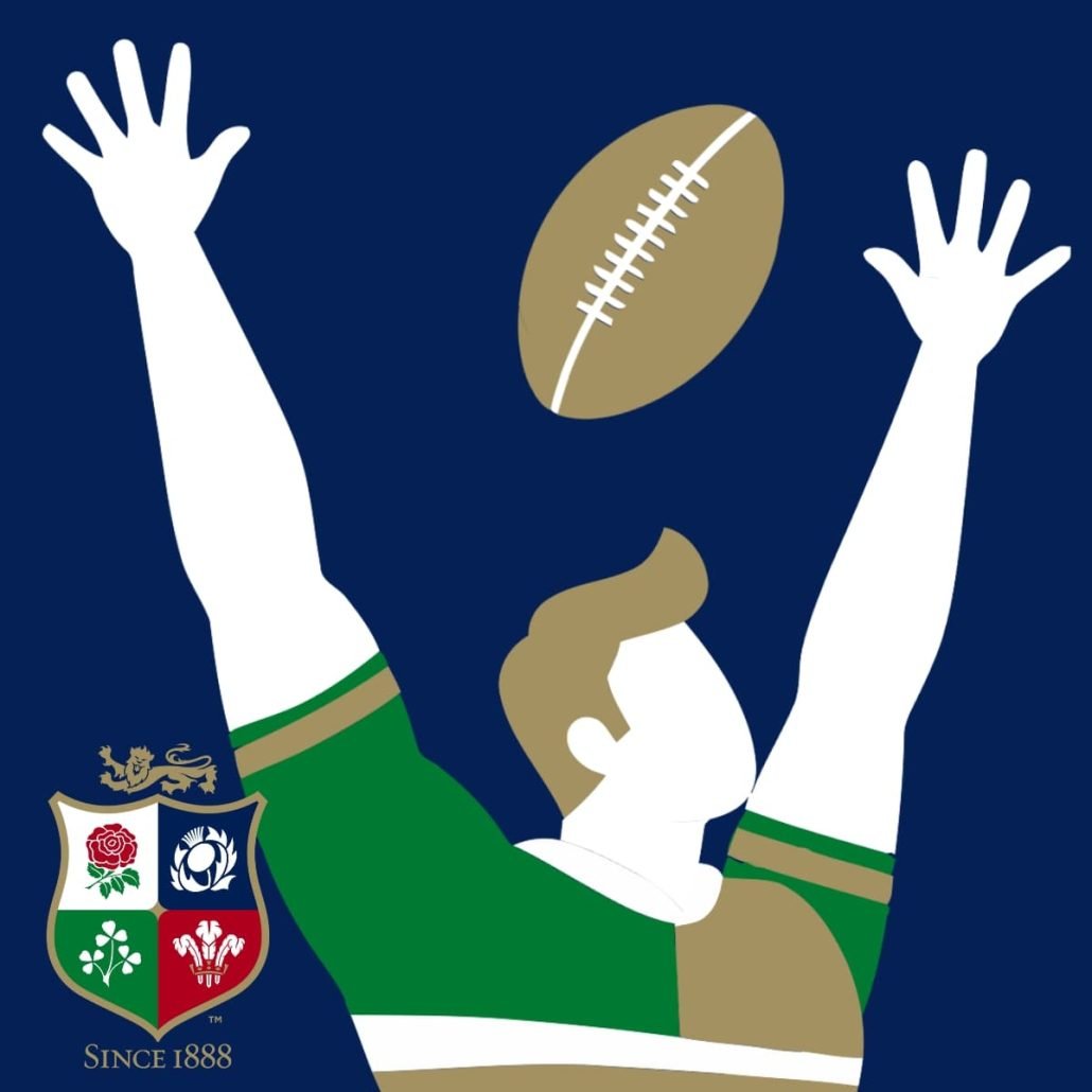 Bar Showing the British and Irish Lions in Glasgow